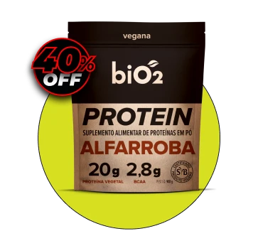 biO2 Proteína em Pó Alfarroba 908 g