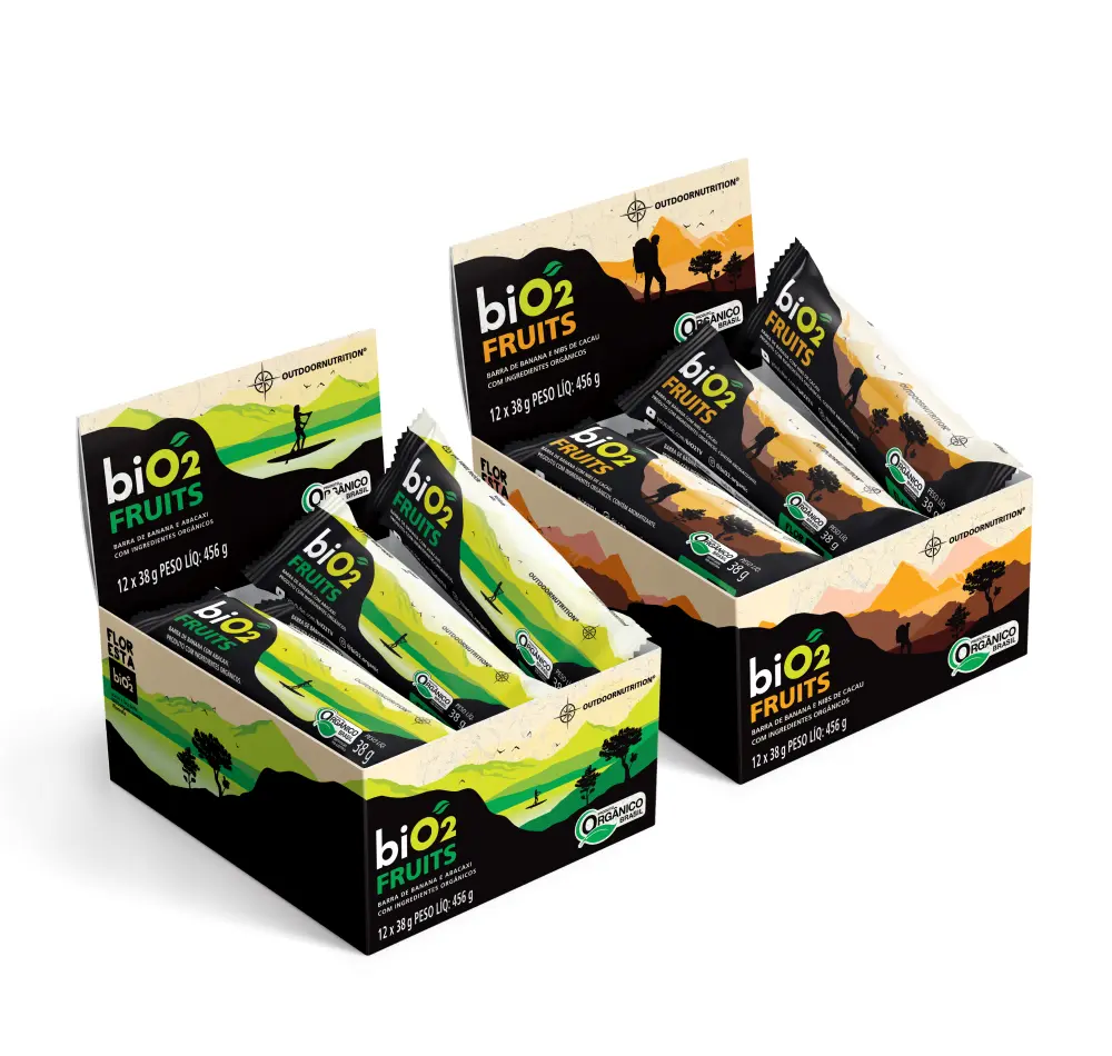 Barra Orgânica de Frutas biO2 Fruits 38 g - biO2